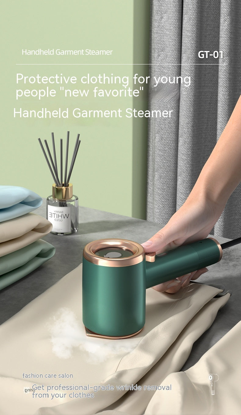 Mini Portable Handheld Garment Steamer - Quick Wrinkle Removal for Clothes & Travel