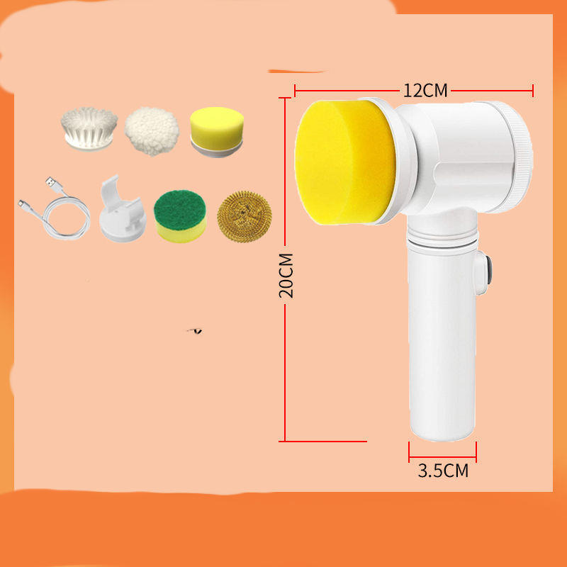Multifunctional Electric Cleaning Brush - Rechargeable Scrubber for Kitchen & Bathroom ( Free Shipping )