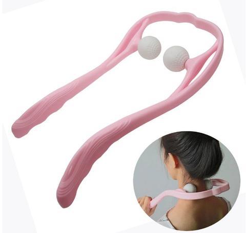 Neck Massager Roller - Pressure Point Therapy For Stress & Muscle Relief ( Free Shipping )