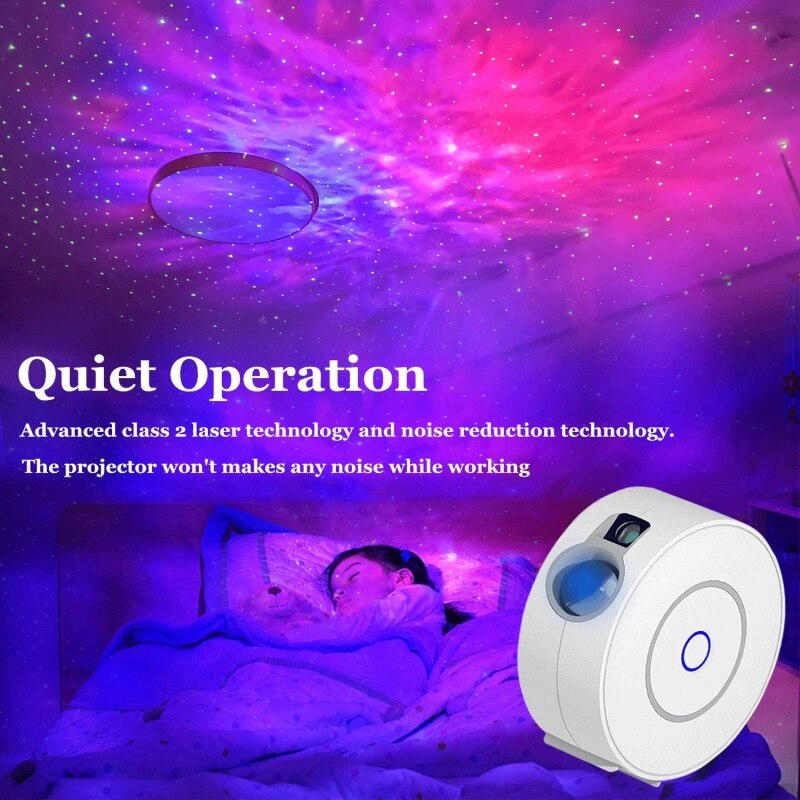 Starry Sky Galaxy Projector Lamp - Smart App & Voice Control ( Free Shipping )