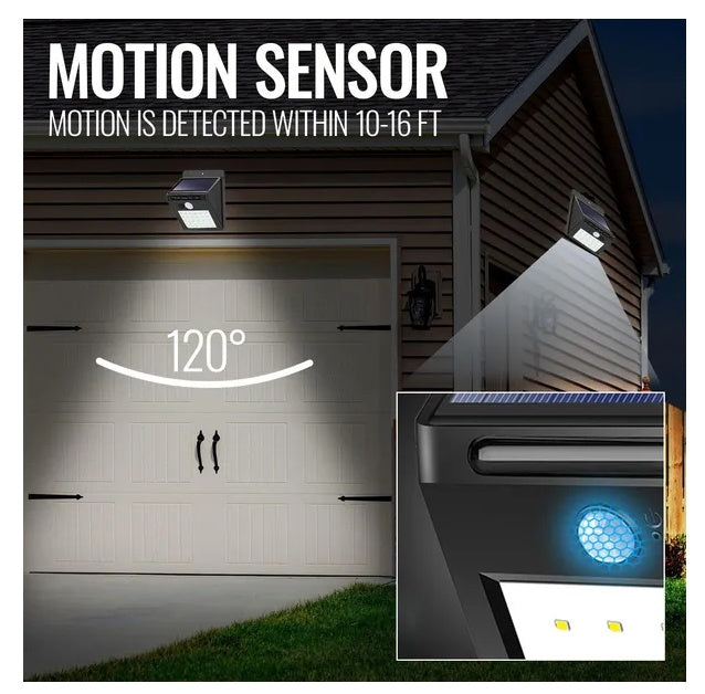 Solar Motion Sensor Light - Outdoor Waterproof Led Security Lamp ( Free Shipping)