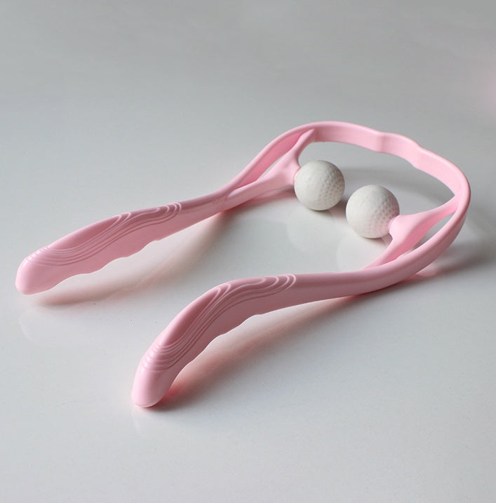 Neck Massager Roller - Pressure Point Therapy For Stress & Muscle Relief ( Free Shipping )