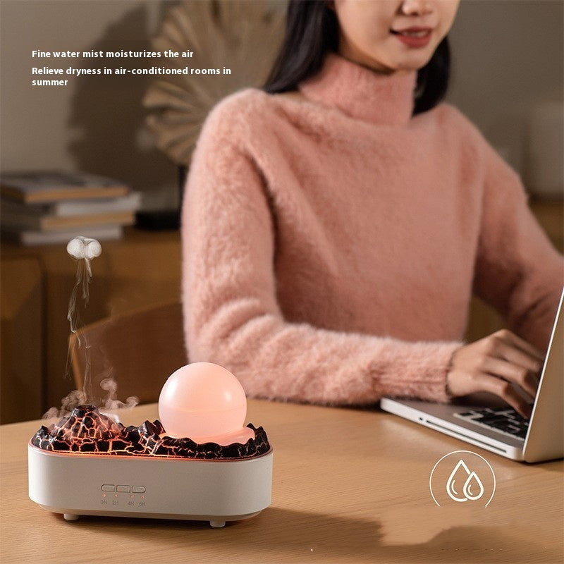 Volcano Humidifier - LED Lights ( Free Shipping )