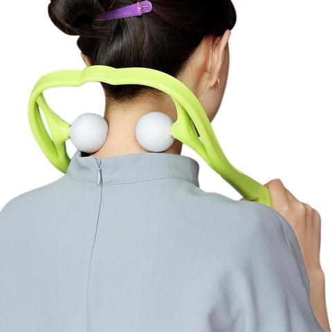 Neck Massager Roller - Pressure Point Therapy For Stress & Muscle Relief ( Free Shipping )