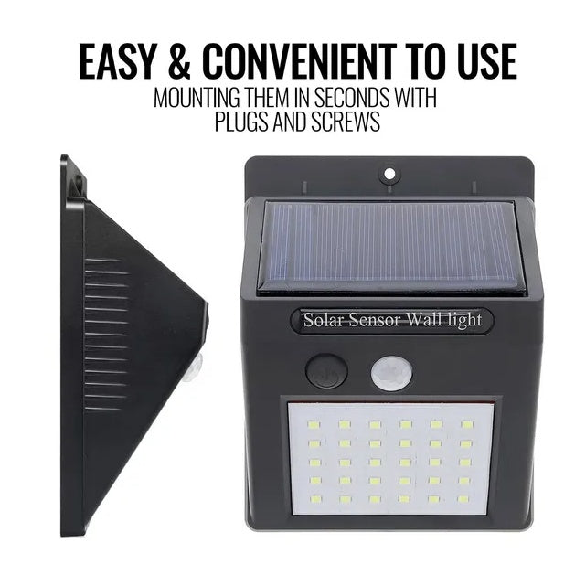Solar Motion Sensor Light - Outdoor Waterproof Led Security Lamp ( Free Shipping)