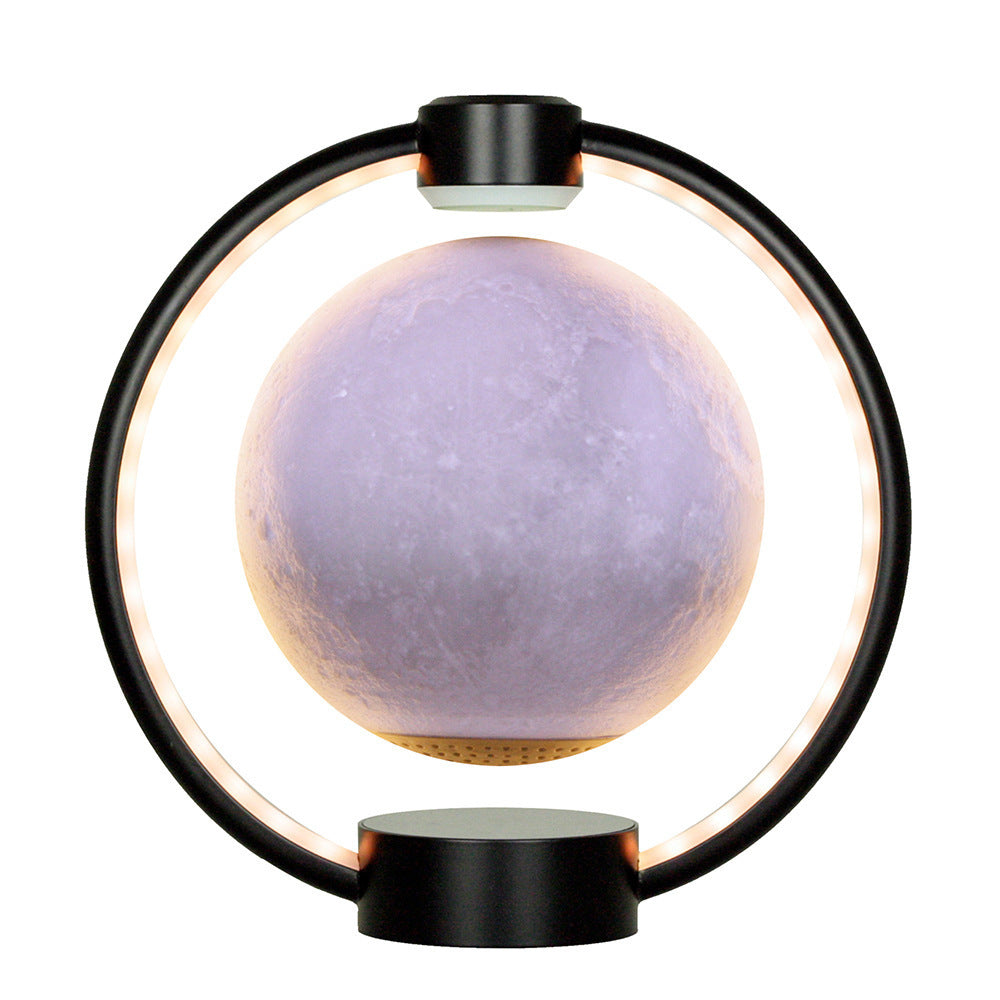 Maglev Levitating Moon Lamp Bluetooth Speaker - Floating 3D Colorful LED Light with Remote ( Free Shipping )