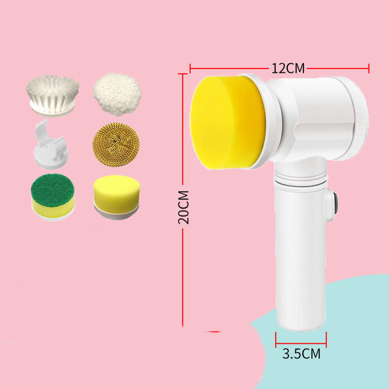 Multifunctional Electric Cleaning Brush - Rechargeable Scrubber for Kitchen & Bathroom ( Free Shipping )