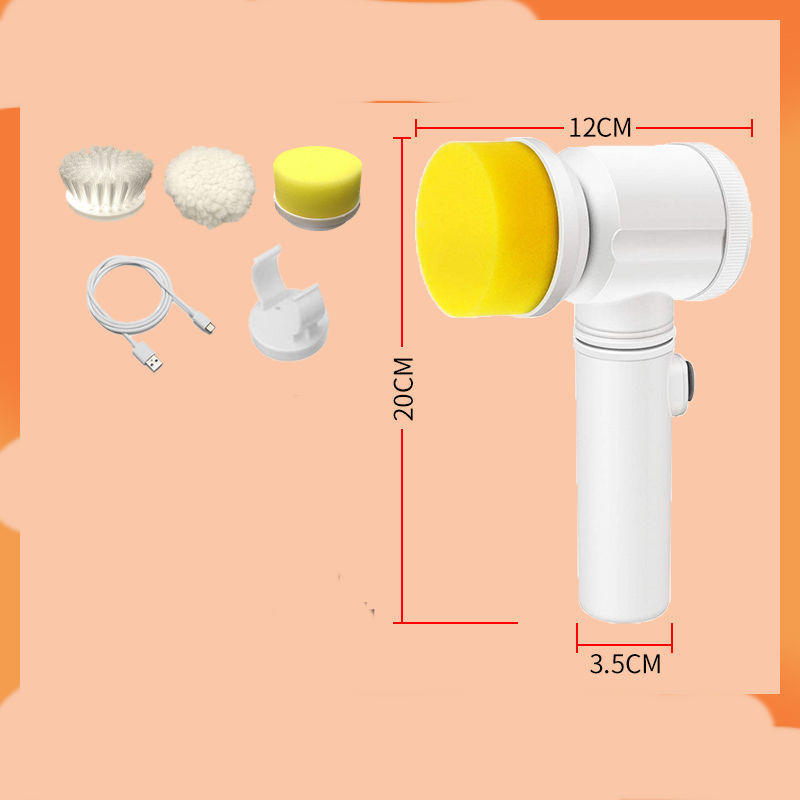 Multifunctional Electric Cleaning Brush - Rechargeable Scrubber for Kitchen & Bathroom ( Free Shipping )