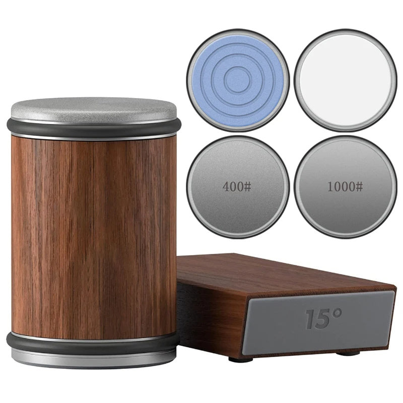 Kitchen Roller Sharpener - Adjustable Tungsten Steel Knife Sharpener
