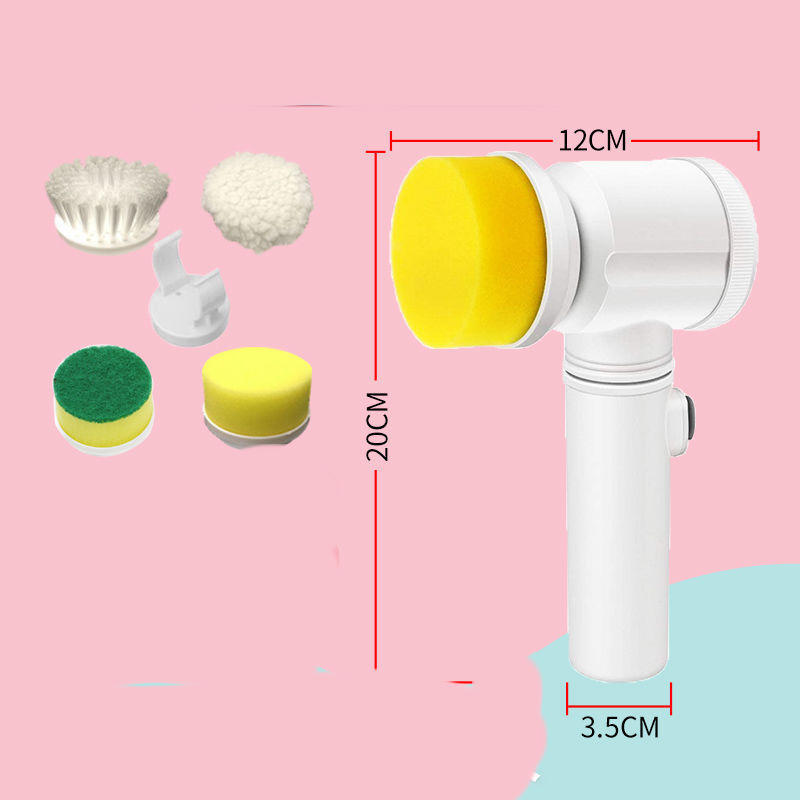 Multifunctional Electric Cleaning Brush - Rechargeable Scrubber for Kitchen & Bathroom ( Free Shipping )