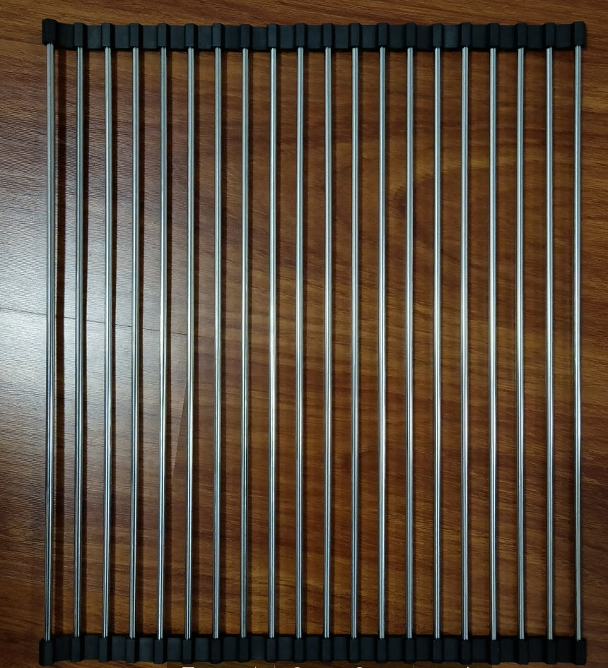 Folding Roll-Up Sink Rack Stainless Steel (Free Shipping)