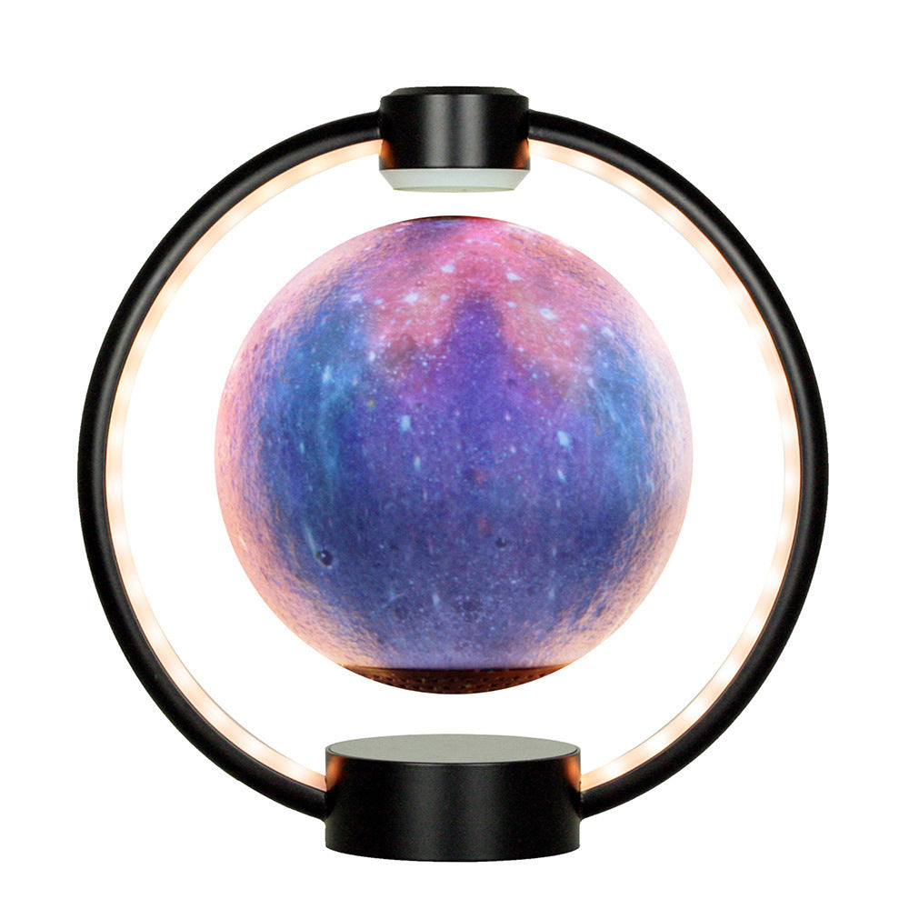 Maglev Levitating Moon Lamp Bluetooth Speaker - Floating 3D Colorful LED Light with Remote ( Free Shipping )